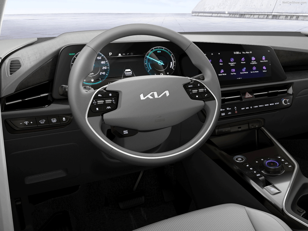 Kia Niro 2023 vue intérieur volant