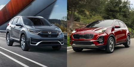 Le Honda CR-V 2021 contre le Kia Sportage 2022 : À qui la victoire?