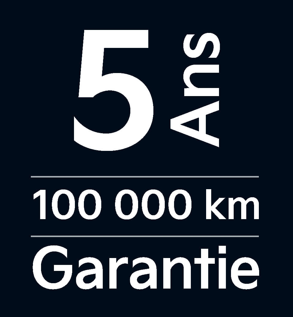 Garantie 5 ans 100000km groupe propulseur Kia